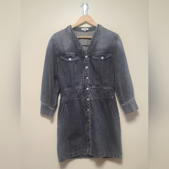 Dresses & Skirts - Suncoo dark denim dress brand size T3